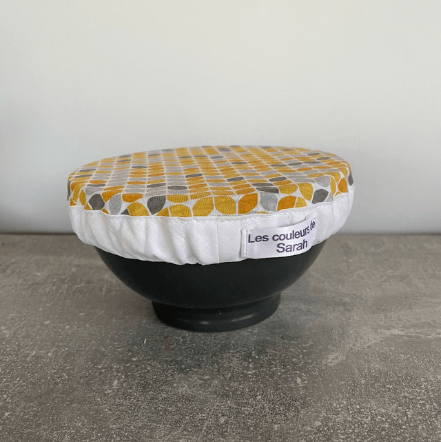 Charlotte couvre plats - jaune 