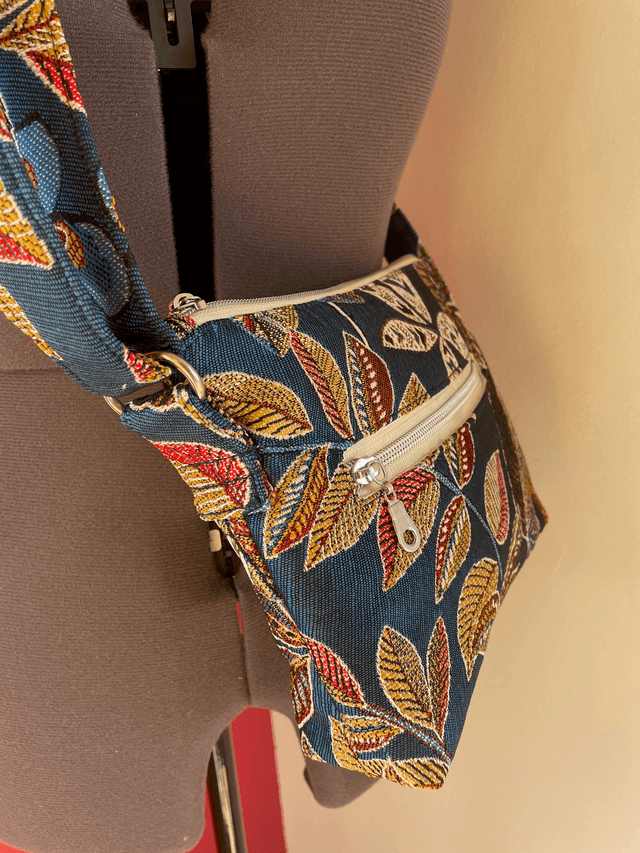 Sac à main Angèle / Modèle jacquard rouge