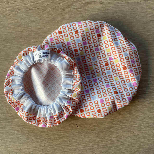 Charlotte couvre plats - rose 