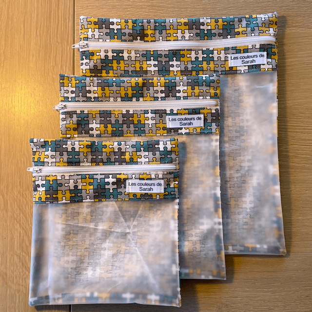 Sac congélation - gris 