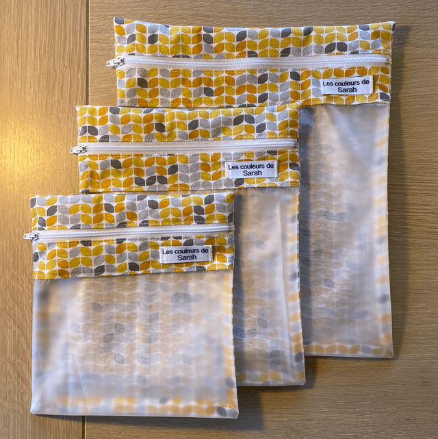 Sac congélation - jaune 