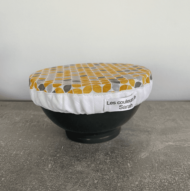 Charlotte couvre plats - jaune 