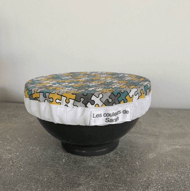 Charlotte couvre plats - gris 
